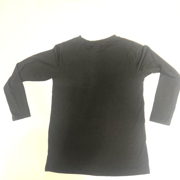 Christmas Black Pajama Top Size XXL - Picture 2 of 7